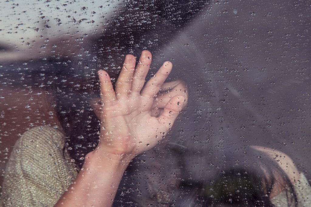 Rouwverwerking afbeelding met quote over verlies - ik rouw jou: tranen